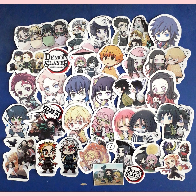 Sticker/ Hình dán anime Kimetsu No Yaiba/ Trụ cột (nhiều mẫu cute- dễ thương)