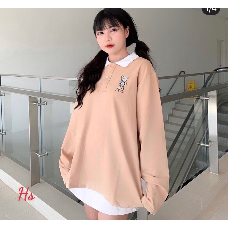 ÁO POLO CÓ CỔ💕 FREESHIP 💕 GIẢM 3K (Nhập Mã SHOPA3N) PHỐI MÀU - POLO MIX XANH HỒNG UNISEX | BigBuy360 - bigbuy360.vn