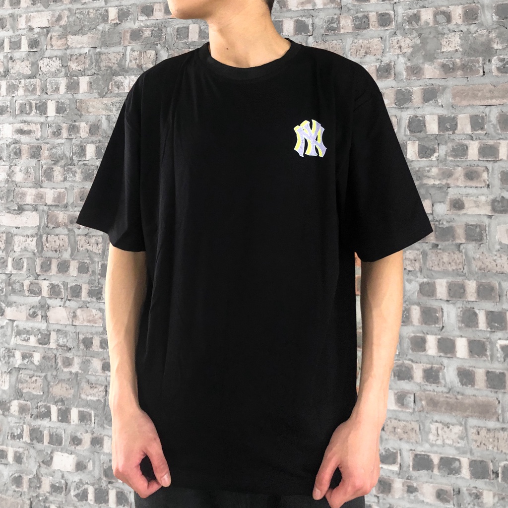 Áo thun MLB NY cổ tròn, áo phông tay lỡ nam nữ unisex, ZOEclothing