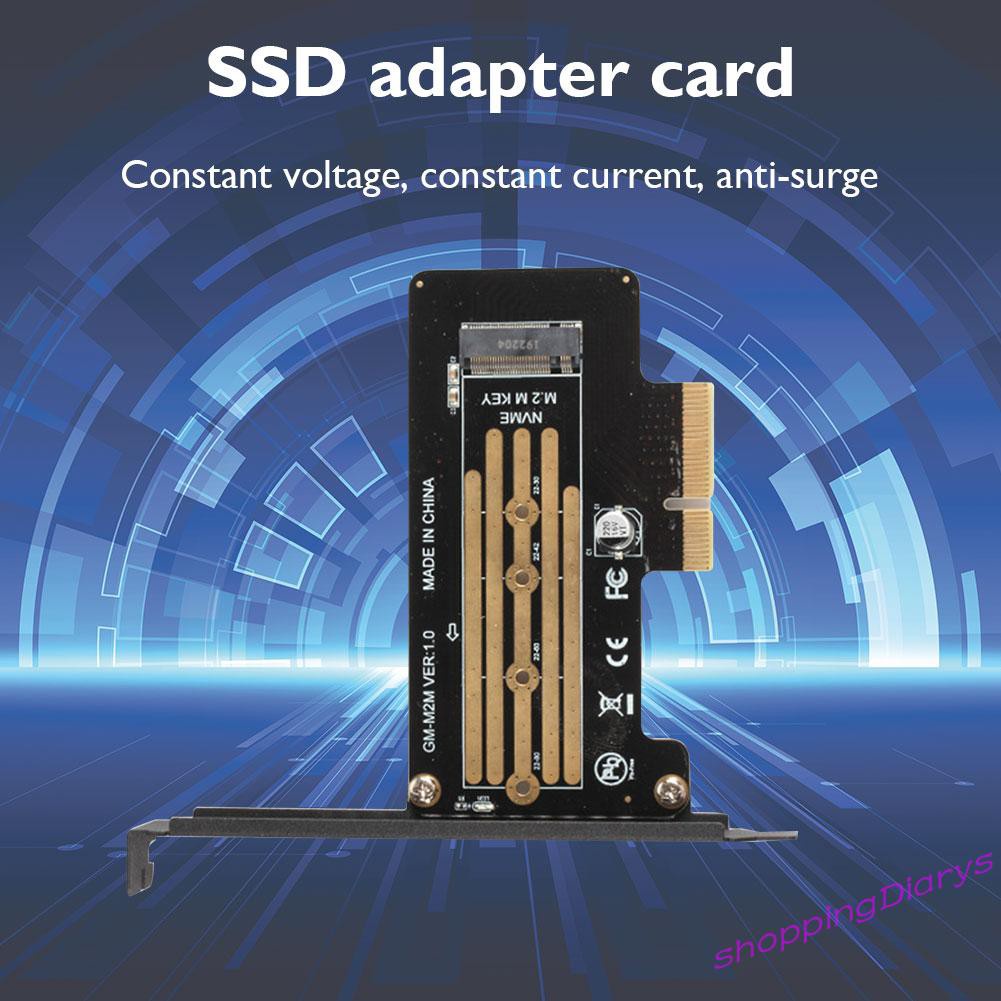 ✤Giày Thể Thao Thiết Kế Năng Động Trẻ Trung Hợp Thời Trang✤ Adapter Chuyển Đổi M.2 PCIe SSD M2 NGFF NVMe M Key Sang PCI-E 3.0 X4