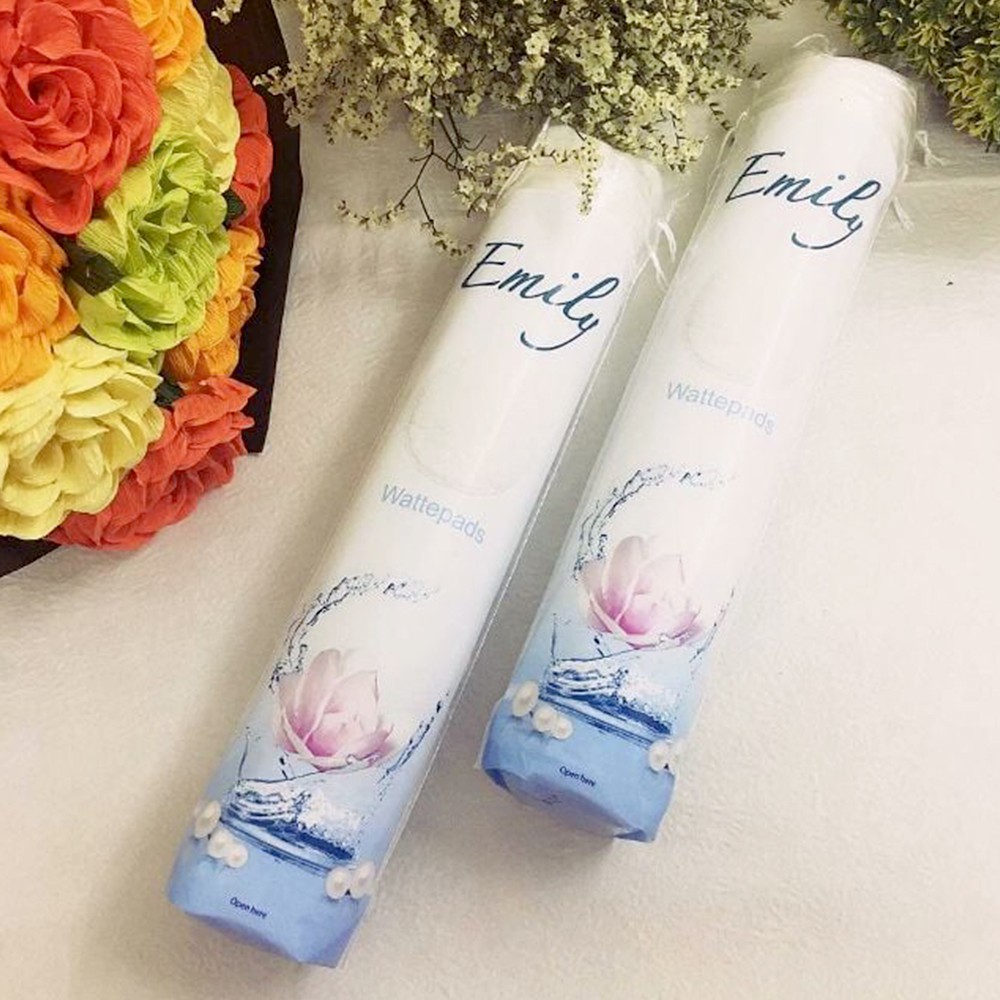 Bông tẩy trang Emily Wattepads Gói 120 miếng | BigBuy360 - bigbuy360.vn