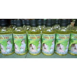 5 chai dầu tràm huế nguyên chất ông trì chai 100ml