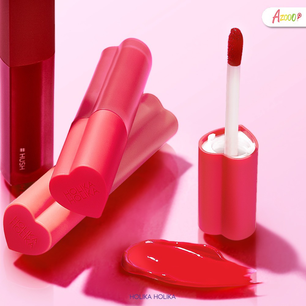Son tint Holika Holika Heart Crush Glow Tint Air Hàn Quốc [Có tem chống hàng giả - Hàng chính hãng]