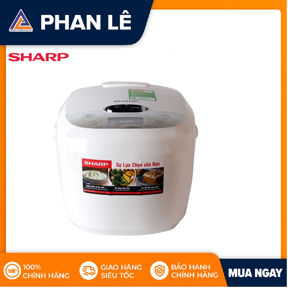 Nồi cơm điện tử Sharp KS-COM186EV-GL