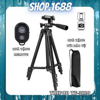 Gậy chụp ảnh 3 chân tripod tf - 3120 ,gắn máy ảnh, điện thoại chụp hình tự sướng selfie