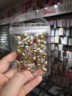 Set đá khối 100v mix size - mix màu
