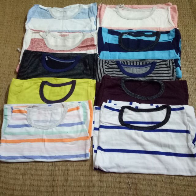 Combo 10 áo thun cotton cho bé