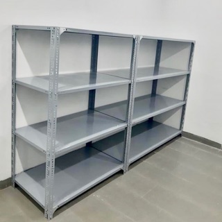 Kệ sắt v lỗ đa năng 4 tầng dài 100 rộng 40 cao 120cm - kệ sắt lắp ghép đa năng giá rẻ