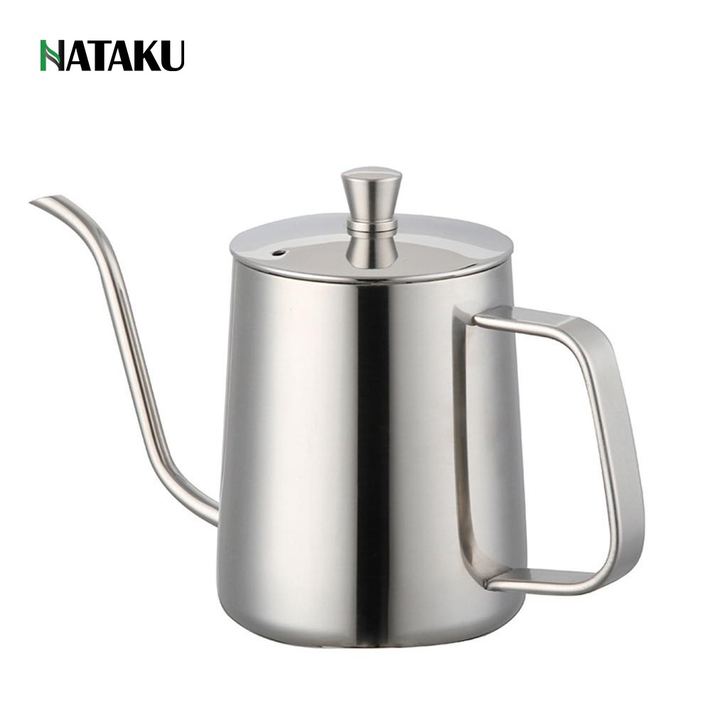 Ấm Cổ Ngỗng Pha Cà Phê 350ml Bình cổ ngỗng Inox 304 Ấm Pha Cà Phê Coffee Pot