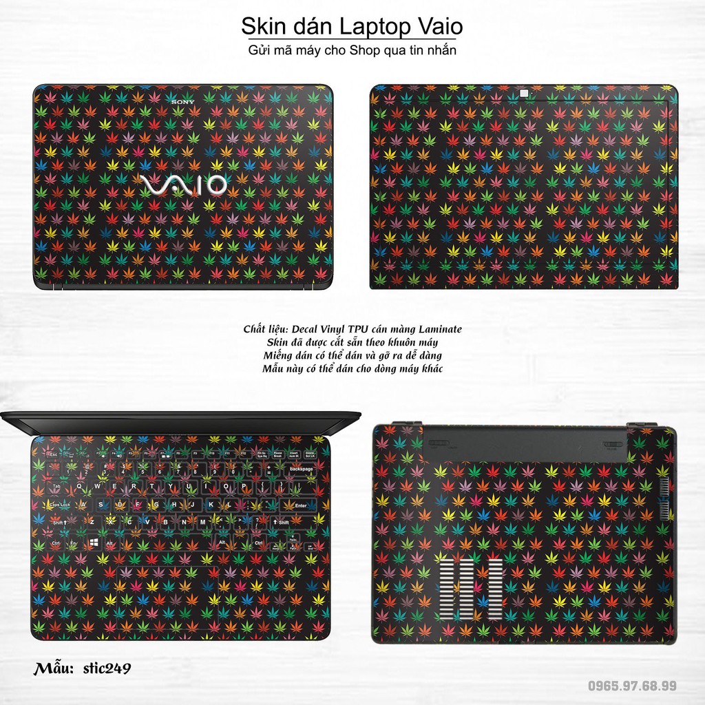 Skin dán Laptop Sony Vaio in hình Colorado - stic250 (inbox mã máy cho Shop)