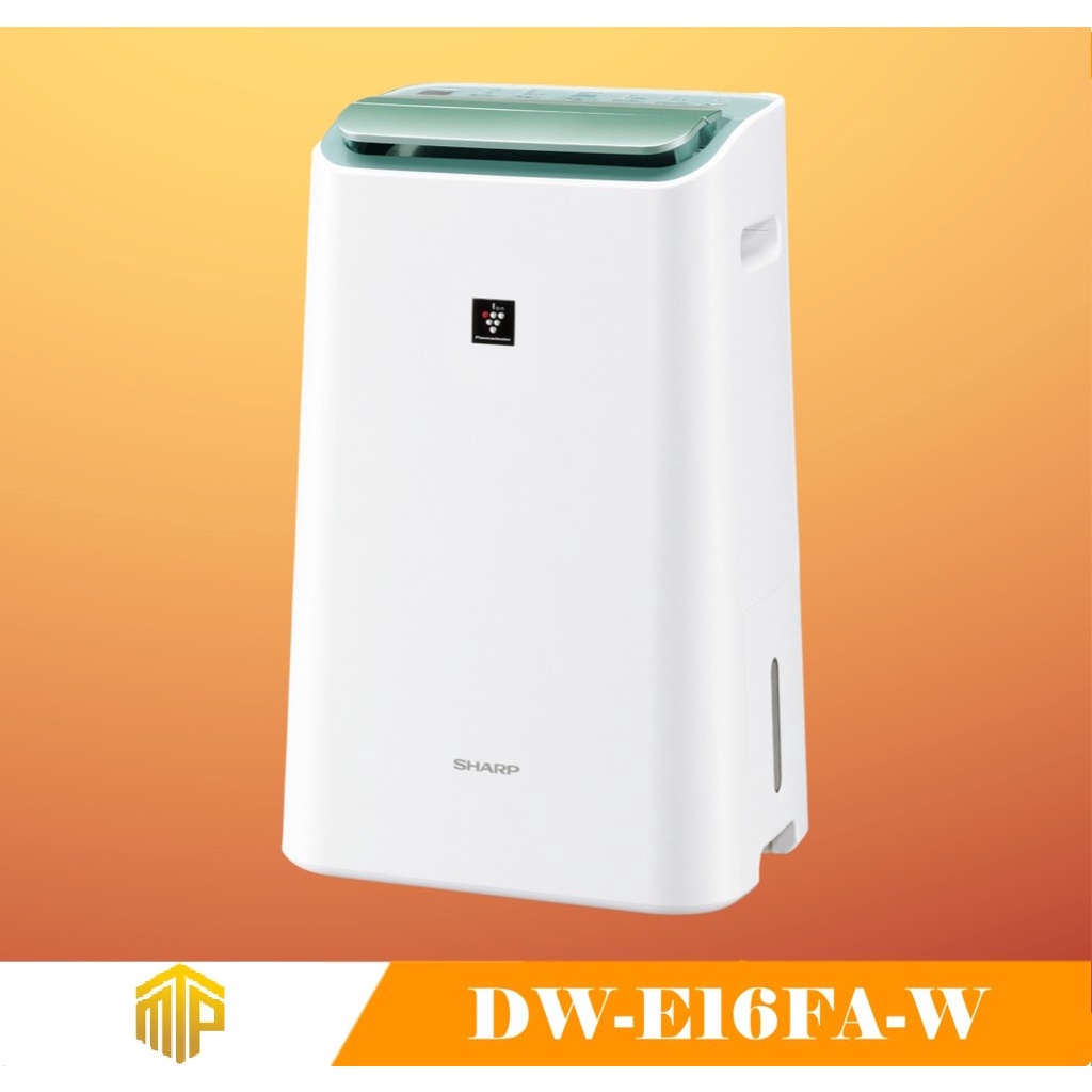 Máy lọc không khí và hút ẩm Sharp DW-E16FA-W (Hàng chính hãng, Công suất 16 lít/ngày, Diện tích 38m2, Bảo hành 12 tháng)
