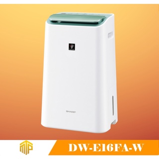 Máy lọc không khí và hút ẩm Sharp DW-E16FA-W (Hàng chính hãng, Công suất 16 lít/ngày, Diện tích 38m2, Bảo hành 12 tháng)