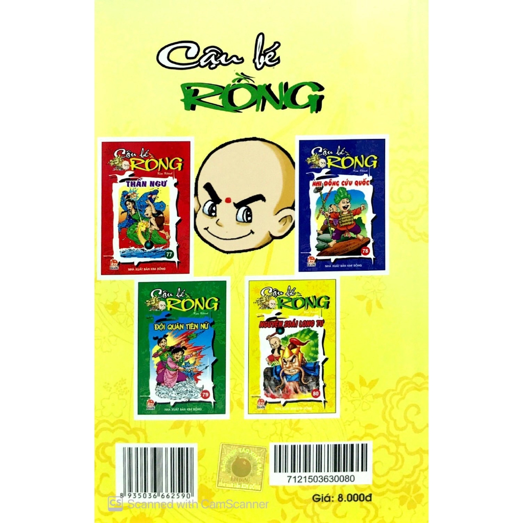 Sách - Cậu Bé Rồng Tập 80 - Nguyên Soái Long Tu
