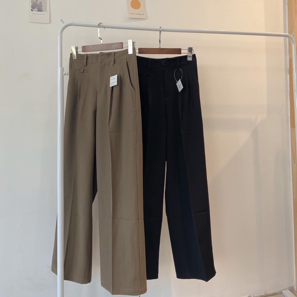 QUẦN TÂY ỐNG RỘNG 216, QUẦN CULOTTES NỮ