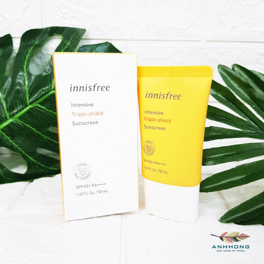 Kem Chống Nắng Innisfree Intensive Triple Shield Sunscreen SPF50/PA 50ml