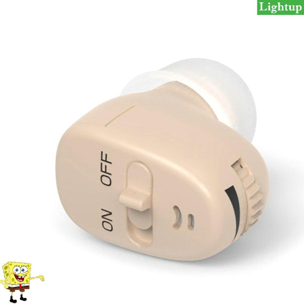 Máy trợ thính trong tai Máy trợ thính vô hình Khiếm thính cho người lớn Trẻ em cao tuổi