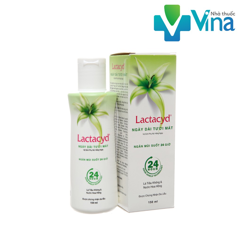 Dung Dịch Vệ Sinh Phụ Nữ Lactacyd Trầu Không (150ml)