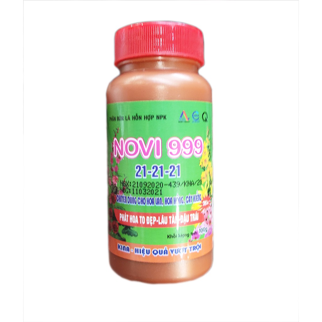 Bộ 4 hủ phân npk siêu tốt cây (4 hủ x100g)