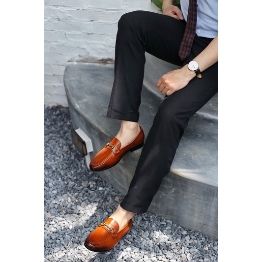 Giày lười Loafer nam đai dù da bò nguyên tấm cao cấp Toroshoes Series M661 ( nhiều màu, nhiều lựa chọn, siêu đẹp)