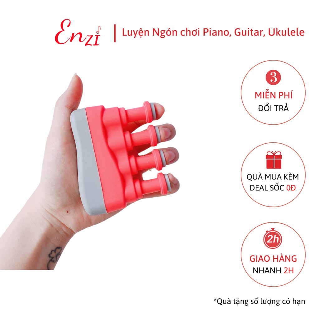 Dụng cụ luyện ngón tay tập đàn guitar ukulele piano chất lượng Enzi