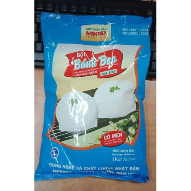 [Mã 77FMCGSALE1 giảm 10% đơn 250K] Bột trộn sẵn bánh bao Mikko gói 1 kg (có men)