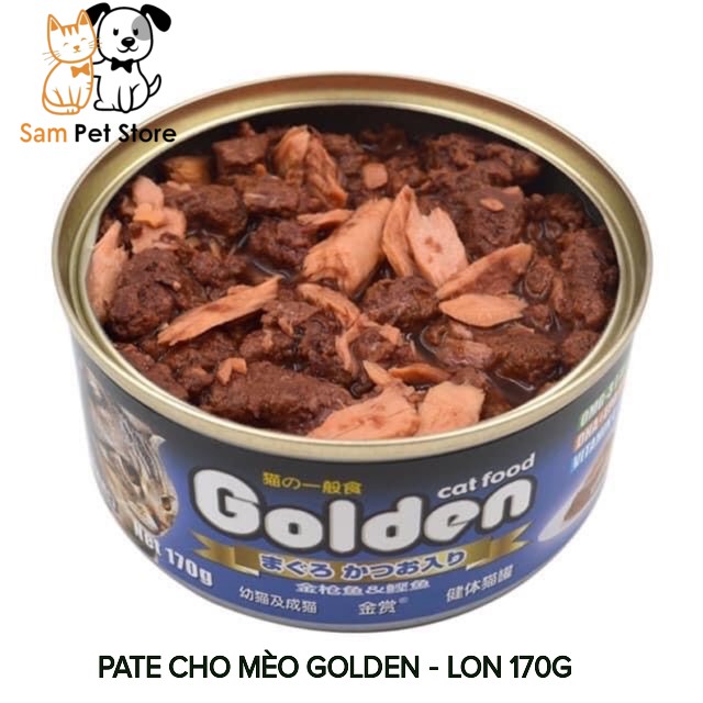 Pate cao cấp cho mèo Golden 170g