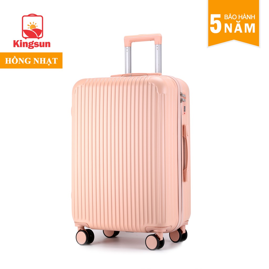 Vali kéo, vali du lịch thời trang KINGSUN size lớn 28inch/ - 155/T01