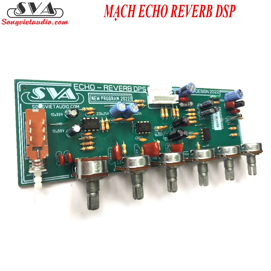 [Mã ELHACE giảm 4% đơn 300K] MẠCH ECHO REVERB NEW 2022 6 VOLUME - TIẾNG MƯỢT DỄ CHỈNH