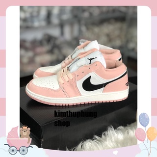 Giày sneaker Jordan 1 cổ thấp, Jodan hồng, giày thể thao nữ JD1 low nhiều màu mới nhất 2022 🌹full bill box🌹