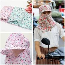 Khẩu trang nón vành nhỏ 2 lớp