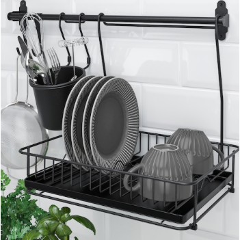 Giá úp bát đĩa HULTARP IKEA chính hãng ( có sẵn)
