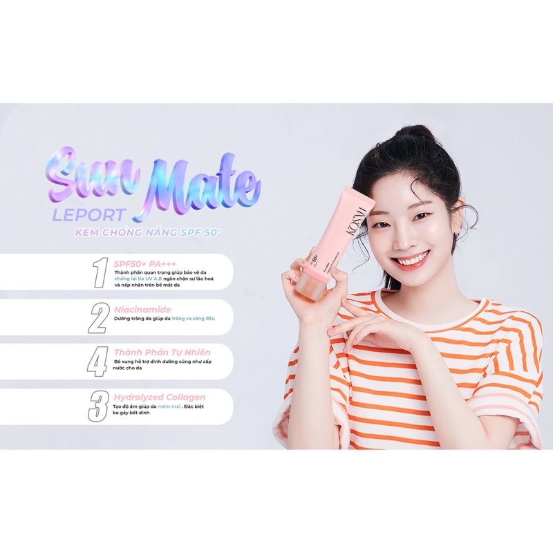 KEM CHỐNG NẮNG KOSXU ( BẢN MỚI )