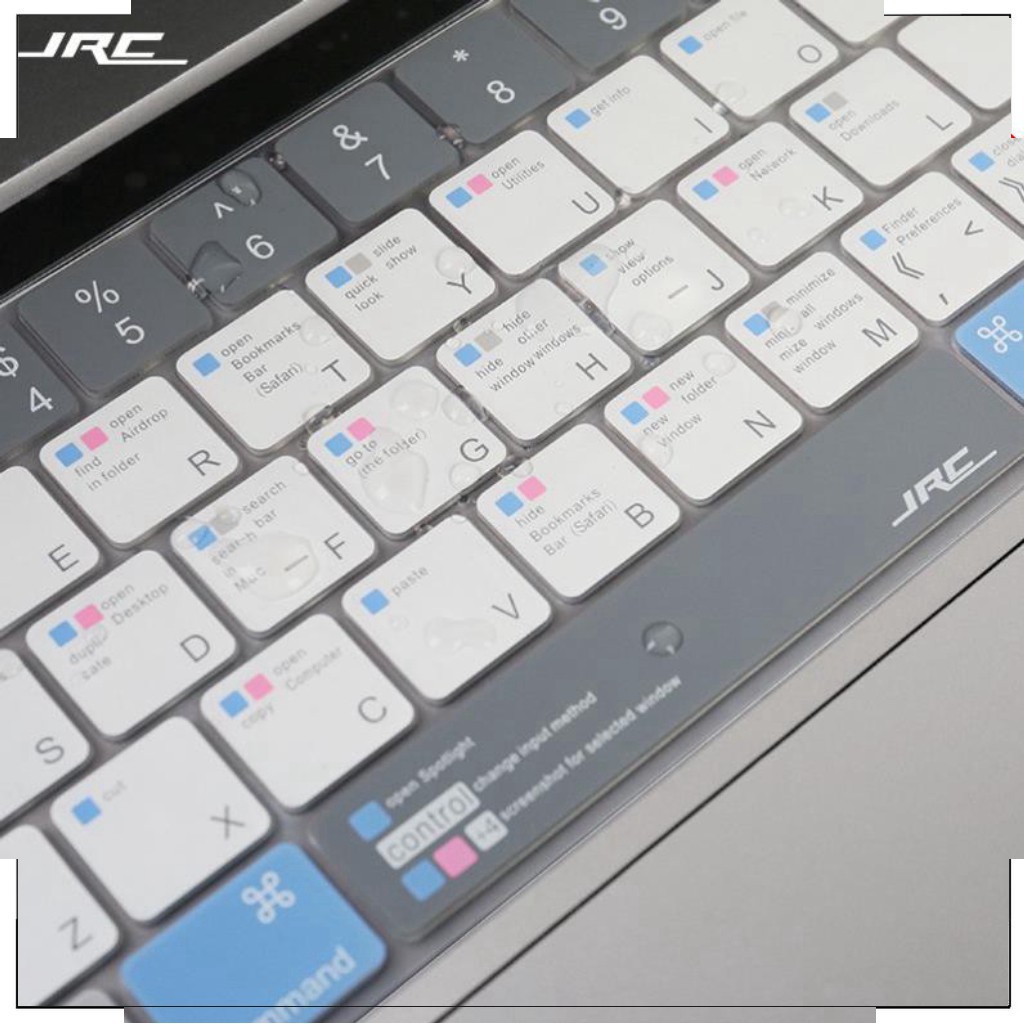Phủ Bàn Phím Macbook JRC Shortcut -  chống nước, chống bùi và mờ bàn phím