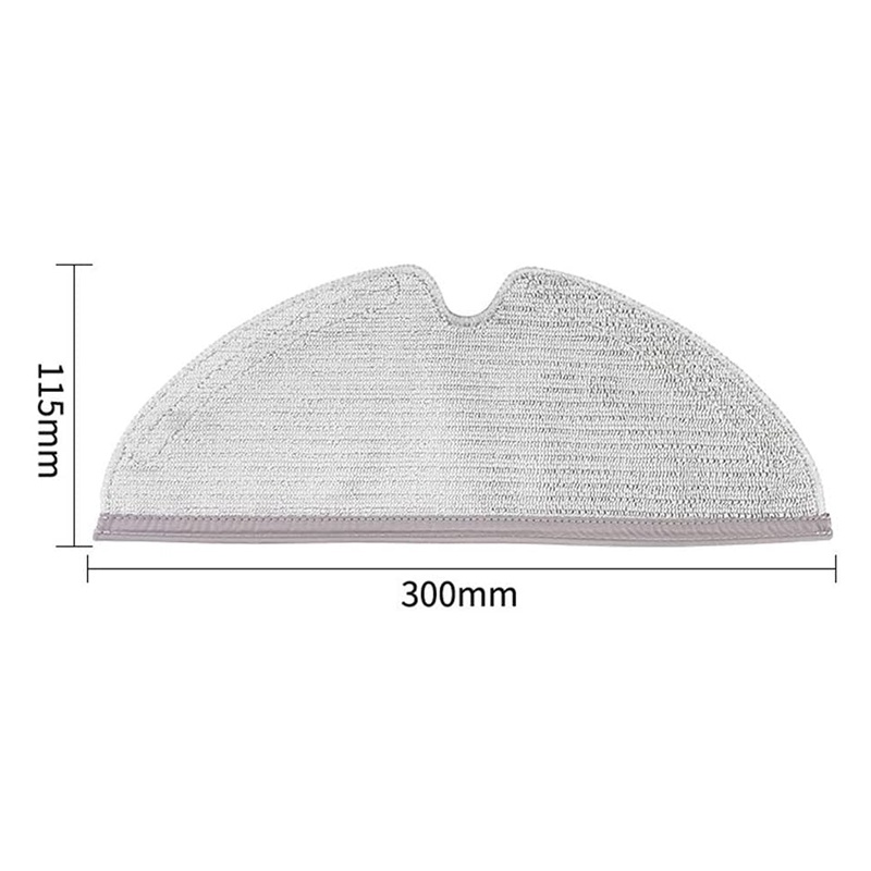 Set 10 Khăn Lau Dành Cho Máy Hút Bụi Xiaomi Roborock S5 S50 S51 S55 S6 S6 MAXV S5 MAX