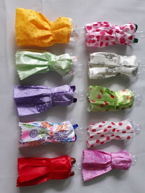 10 bộ đầm búp bê  Barbies, Xinyi, Licca và búp bê 30cm