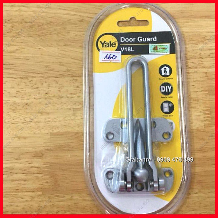 BỘ CHỐT CỬA AN TOÀN YALE INOX CAO CẤP - 6045.3