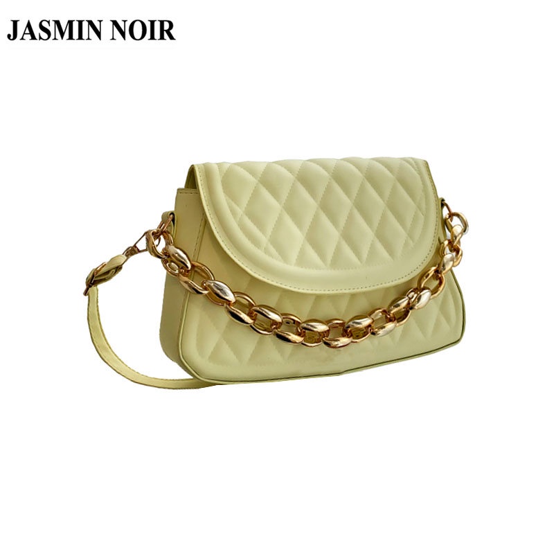 Túi Xách JASMIN NOIR Đeo Chéo Họa Tiết Sọc Ca Rô Thời Trang Dành Cho Nữ