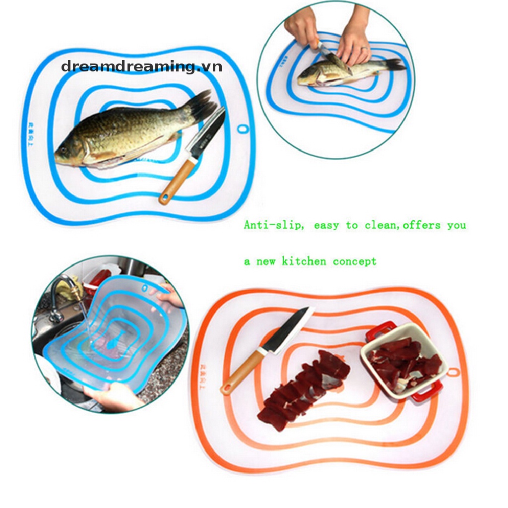 Ultra Thớt Cắt Thực Phẩm Bằng Nhựa Siêu Mỏng Tiện Lợi