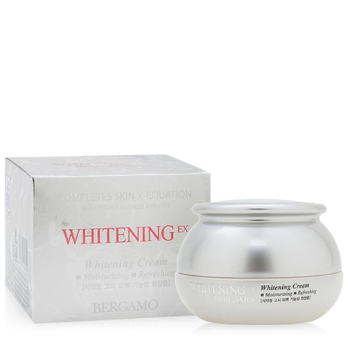 Kem dưỡng trắng giảm tàn nhang Bergamo Whitening Ex Cream Hàn Quốc 50ml