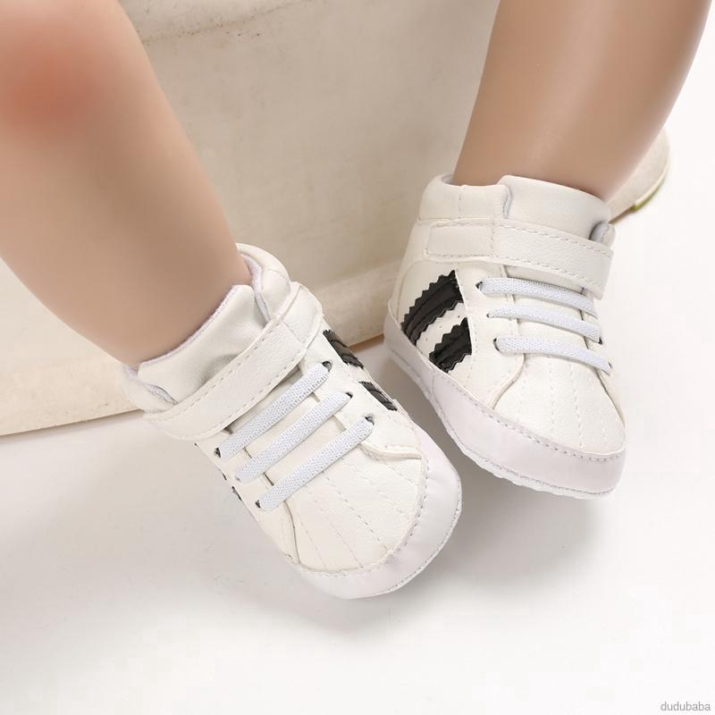 Giày thể thao đế mềm chống trượt thời trang cho bé từ 0-18 tháng tuổi