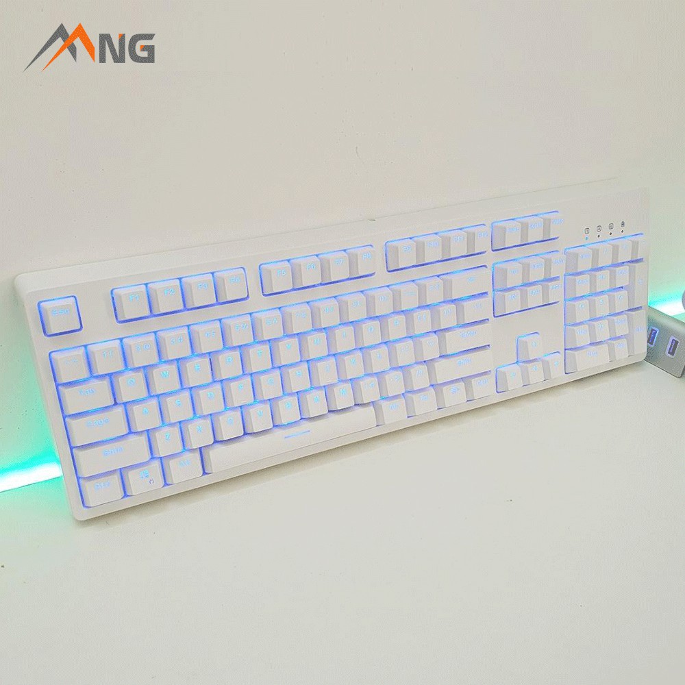 Bàn phím máy tính E-Dra EK3104, cơ, quang, có dây, có led, phù hợp chơi game, văn phòng | BigBuy360 - bigbuy360.vn