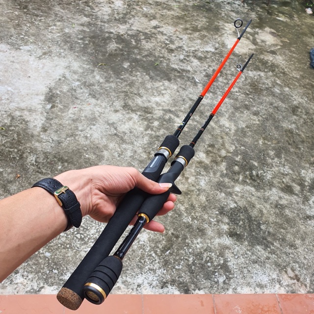 cần câu lure dài 1m98 yoshikawa cryclone cần khoẻ giá rẻ y hình