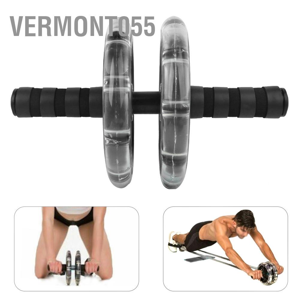 Có thể bán buôn Con lăn tập thể dục với vòng bi Tập Máy cơ bụng Kéo dây đeo Thiết bị luyện trong nước thao Giảm béo Vòng eo Vermont055 Hàng giao ngay