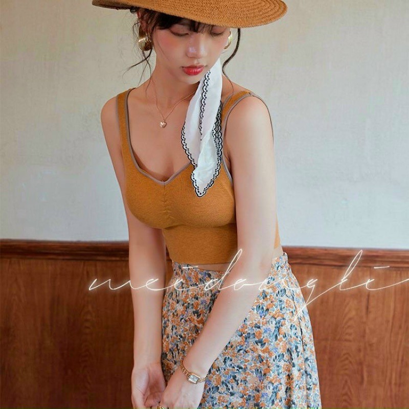 Áo bra gym yoga B2014 bản dây vai rộng khoét lưng sexy | BigBuy360 - bigbuy360.vn