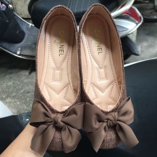 [XẢ KHO] GIÀY BỆT NƠ LỤA  CHẤT DẠ SIÊU XINH
