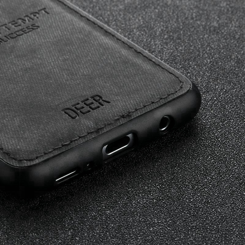 Ốp điện thoại mềm in hình đầu nai cho Samsung Galaxy S9 / S9 Plus /J3 J5 J7 Pro 2017