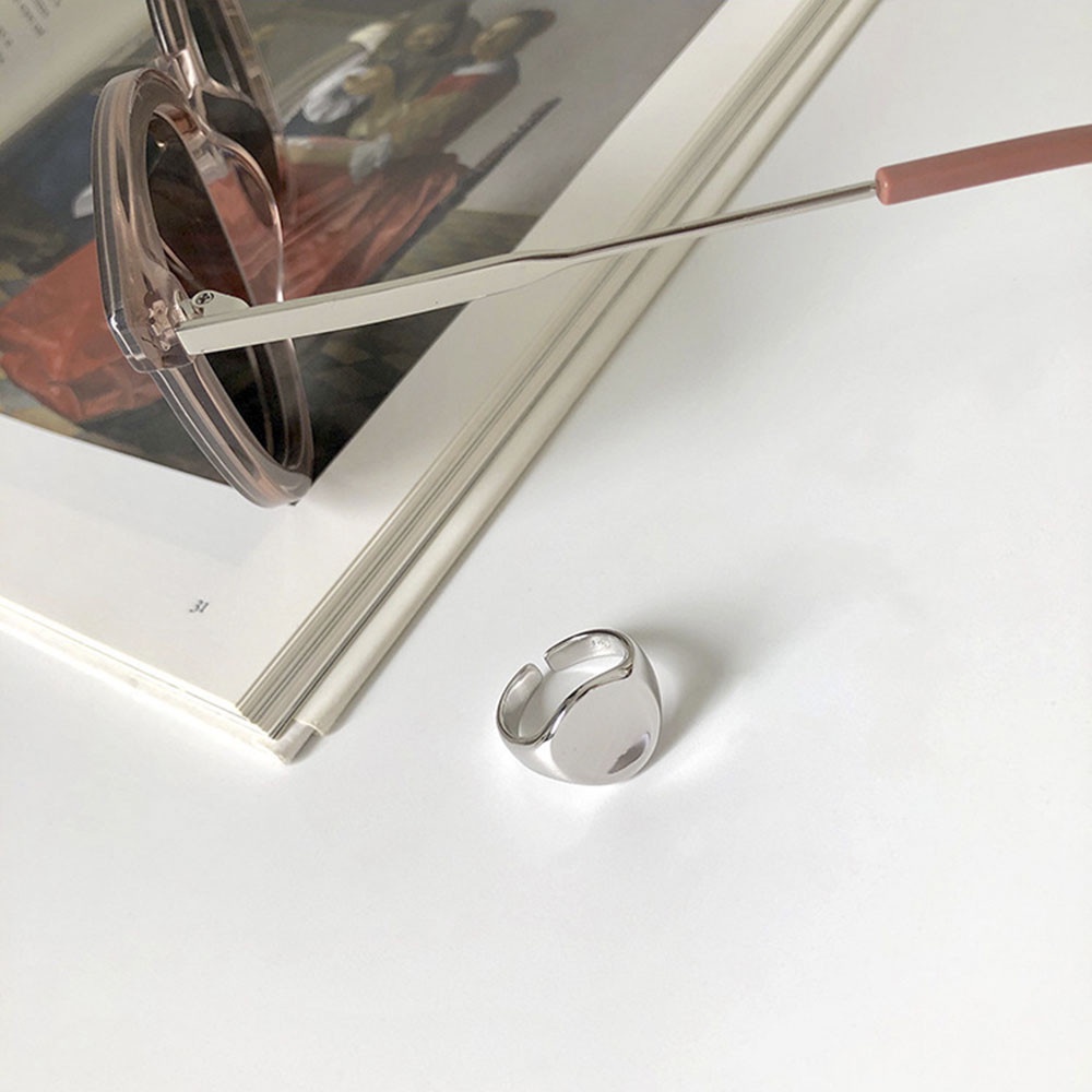 Nhẫn hở kiểu dáng hình học có thể điều chỉnh thời trang