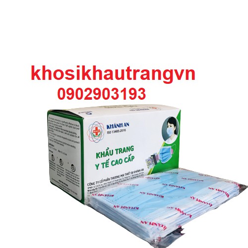 [Giá Sỉ] Hộp 50 cái khẩu trang y tế Khánh An 4 lớp kháng khuẩn | BigBuy360 - bigbuy360.vn