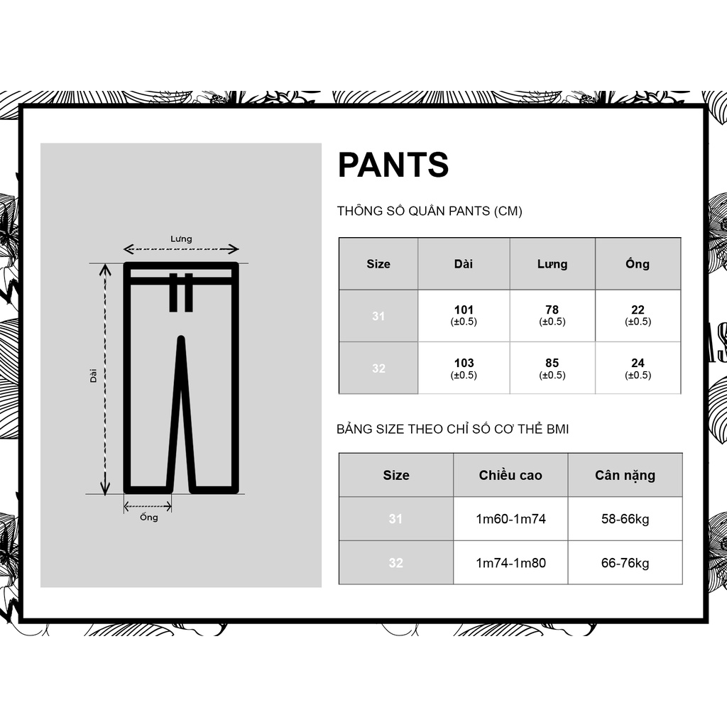 [Mã BMBAU50 giảm 7% đơn 99K] Quần sweatpants unisex thêu họa tiết - V- VICOLAS SWEATPANTS