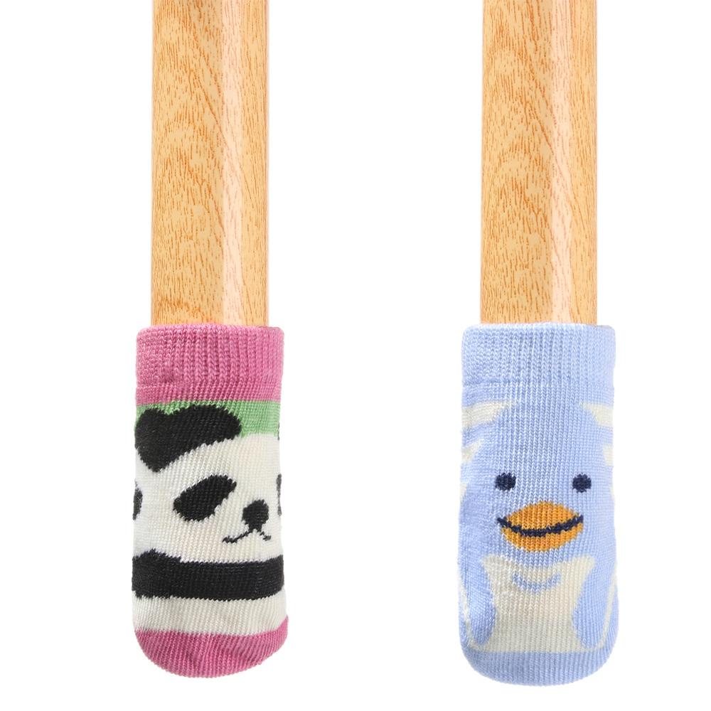 Set 4 Vớ Bảo Vệ Chân Bàn / Đồ Nội Thất Họa Tiết Hoạt Hình Chất Lượng Cao